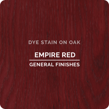 General Finishes Waterbased Dye Stain Empire Red