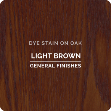 General Finishes Waterbased Dye Stain Light Brown
