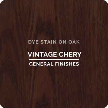 General Finishes Waterbased Dye Stain Vintage Cherry