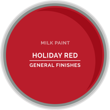 General Finishes Milk Paint Holiday Red