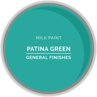 General Finishes Milk Paint Patina Green